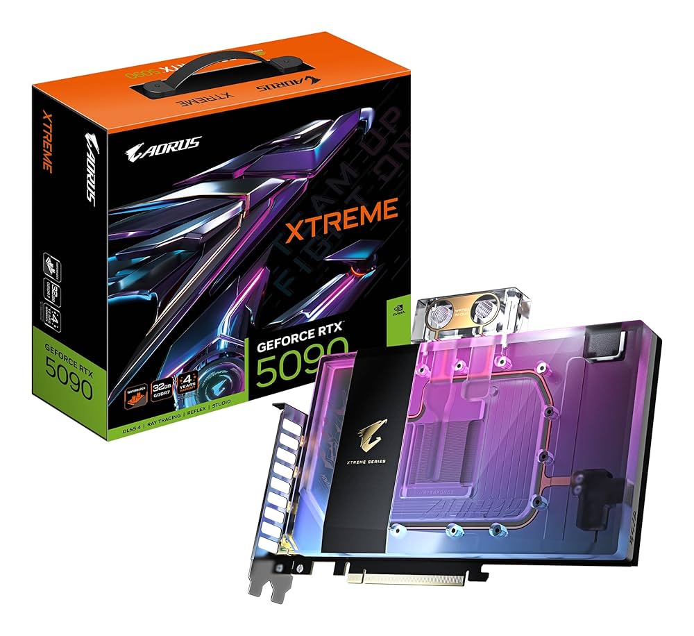 Geforce%20Rtx%205090%20Aorus%20Xtreme%20Waterforce%20Wb%2032G