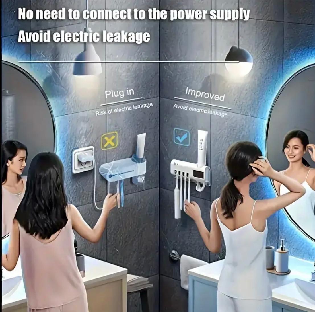 Duvara%20Monte%20Akıllı%20Diş%20Fırçası%20Tutucu