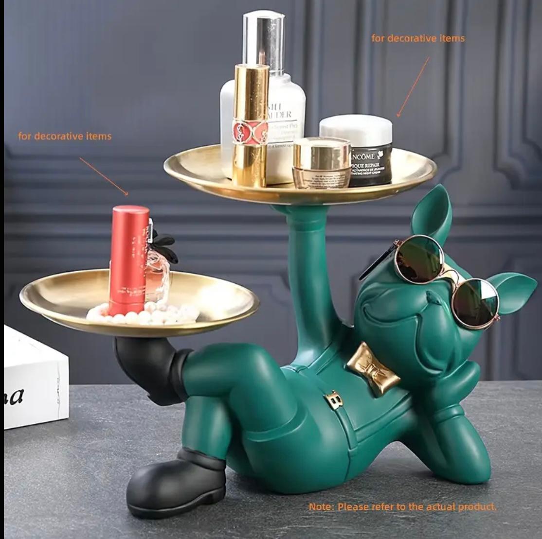 Reçine%20Köpek%20Figürlü%20Anahtarlık%20