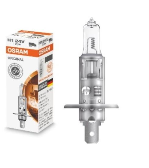 STANDART AMPUL- FAR AMPULÜ; 24V/H1 70W (64155) (DUY P14,5S) (OSRAM)