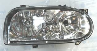 VOLKSWAGEN GOLF- 3- 92/98; FAR LAMBASI SAG MANUEL/ELEKTRIKLI SISSIZ SEFFAF CAMLI (FAMELLA)