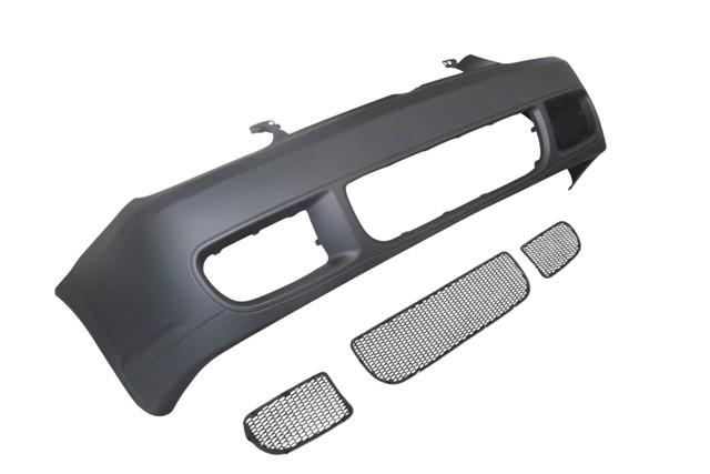 VOLKSWAGEN GOLF- 4- 98/04; ON TAMPON SİYAH SİS DELİKLİ/IZGARALI (R32)