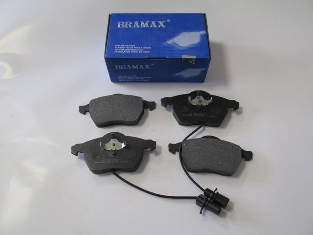 VOLKSWAGEN GOLF- 4- 98/04; ÖN FREN BALATASI 1,8T/1,9TDI (2 KABLOLU) (DISK)(156,4X73,8X19,6)(BRAMAX)