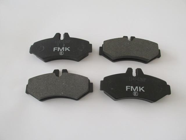 VOLKSWAGEN VOLT- LT35/LT46- 96/07; ARKA FREN BALATASI (KULAKSIZ)(KABLOSUZ)(DISK)(125,6X62X17,8)(FMK)