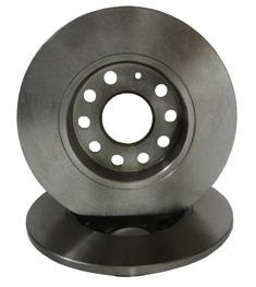 AUDI A3- 05/08; ARKA FREN DISKI (DÜZ)(ADET)(255X10X65X51,5X5-4-1)(BRAMAX)