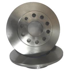 AUDI A3- SD/HB/SB- 12/16; ARKA FREN DISKI (DÜZ)(ADET)(255X10X65X51,5X5-4-1)(BRAMAX)