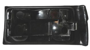 RENAULT R9- FAIRWAY- 93/96; STOP LAMBASI SOL (SIYAH/KIRMIZI) (DUYSUZ) (PLEKSAN)