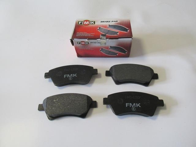 RENAULT SCENIC- 2- 03/07; ÖN FREN BALATASI (KABLOSUZ)(DISK)(136,6X59,2X17,5)(FMK)