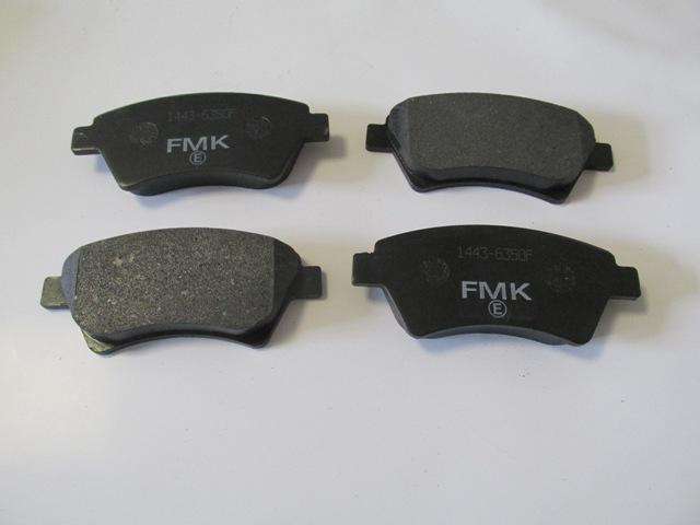 RENAULT SCENIC- 2- 03/07; ÖN FREN BALATASI (KABLOSUZ)(DISK)(136,6X59,2X17,5)(FMK)