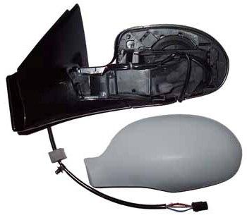 CITROEN C5- 01/05; KAPI AYNASI SOL ELEKTRIKLI/ISITMALI 5FISLI GRI KAPAKLI (TW)