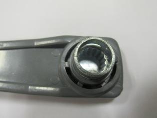 MITSUBISHI CANTER- FE449- 90/97; CAM AÇMA KOLU GRI KARE TIP (FREZESI DEMIRLI) (HUSHAN)