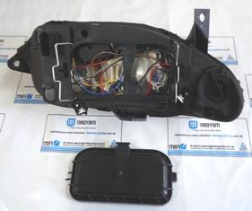 FIAT ALBEA- 05/13; FAR LAMBASI SOL ELEKTRIKLI/MOTORLU (IÇ AYNASI SIYAH) (AYFAR)
