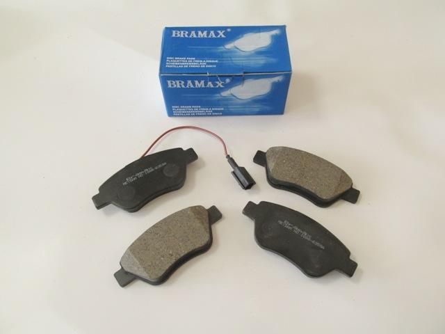 FIAT FIORINO- 08/24; ÖN FREN BALATASI 1,4 (1 KABLOLU) (DISK) (123X53,3X16) (BRAMAX)