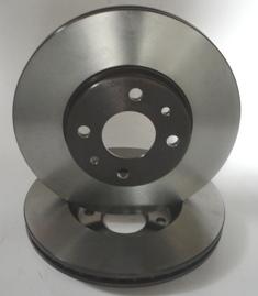FIAT STILO- 03/06; ÖN FREN DISKI (HAVALI)(ADET) 1.2/1.4/1.6cc (257X22X59X40,5X4-2)(BRAMAX)