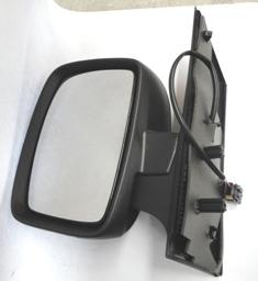 FIAT SCUDO- 08/12; KAPI AYNASI SOL ELEKTRIKLI/ISITMALI SIYAH 5FISLI (TW)
