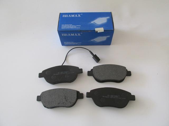 FIAT LINEA- 12/17; ÖN FREN BALATASI (1 KABLOLU)(DISK)(137X57.5X18)(BRAMAX)