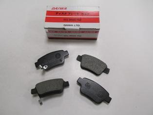 TOYOTA COROLLA- HB- 04/06; ARKA FREN BALATASI (DISK) (102X43,9X15) (DAIWA)