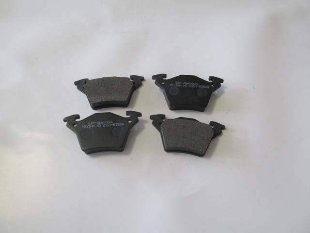 MERCEDES VITO- W638- 96/03; ARKA FREN BALATASI (DISK)113/114/108/110/112 (105.3x53x17.5)(BRAMAX)
