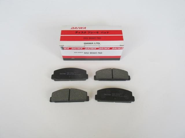 MAZDA 323- FAMILIA- 99/02; ARKA FREN BALATASI (DISK) (107,7X39,4X13) (DAIWA)