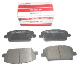 HONDA CIVIC- HB- 06/09; ÖN FREN BALATASI (DISK)(131.7x52,5x16)(DAIWA)
