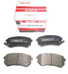 HYUNDAI I10- 08/11; ARKA FREN BALATASI (DISK) (92,4X41X14) (DAIWA)