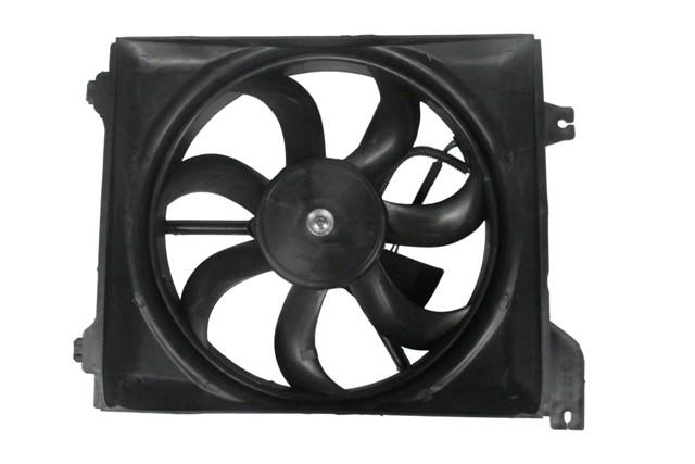 KIA RIO- III- 06/11; KLIMA FAN DAVLUMBAZI KOMPLE 1.4 BENZINLI (7 KANAT) (MOTORLU) (ORIS)