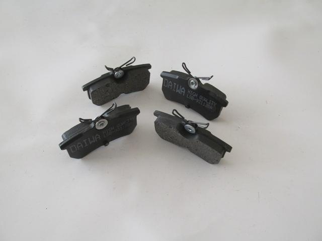FORD FIESTA- 09/13; ARKA FREN BALATASI 1,0/1,4/1,5/1,6 (DISK) (87,2X42,5X13) (BRAMAX)
