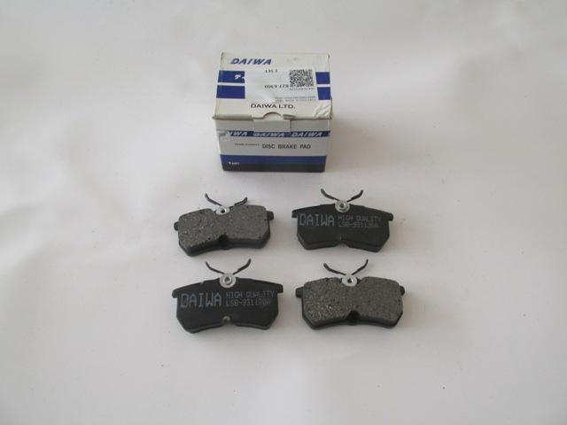 FORD FIESTA- 09/13; ARKA FREN BALATASI 1,0/1,4/1,5/1,6 (DISK) (87,2X42,5X13) (BRAMAX)