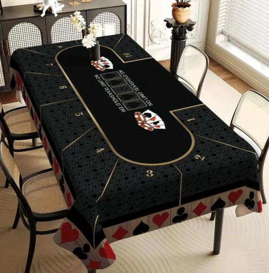 Poker Oyun Masa Örtüsü